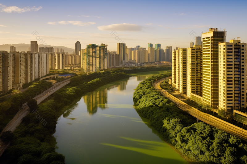 都市房地产高楼大厦耸立摩天大楼,高清,摄影图,摄影图片,图片大全,摄影图免费下载